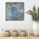 Space Oddity I by Alicia Ludwig on GIANT ART - blue abstract