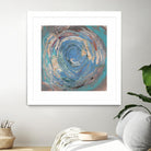 Space Oddity I by Alicia Ludwig on GIANT ART - blue abstract
