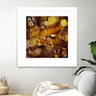 Chestnut Illumination II by Regina Moore on GIANT ART - brown abstract