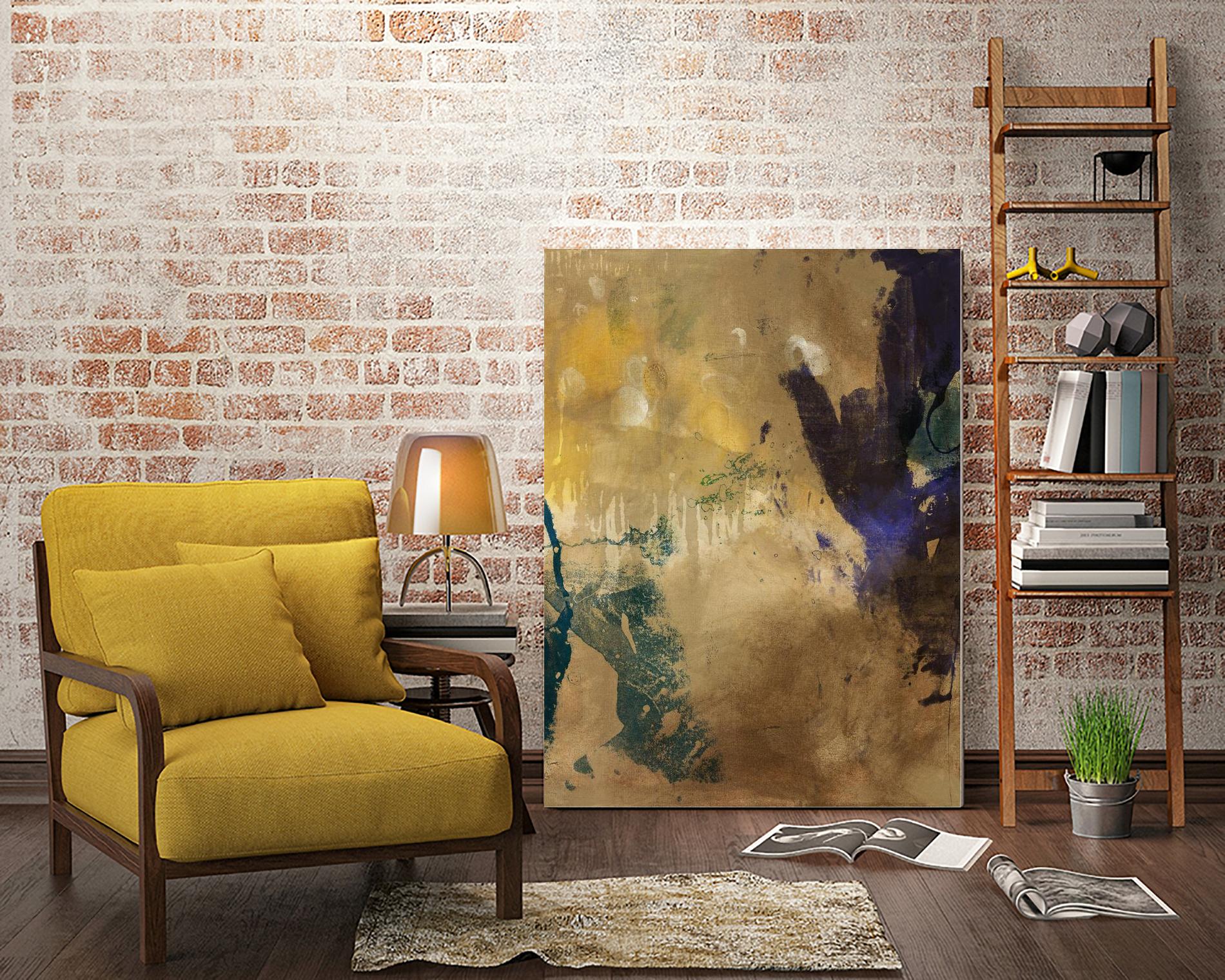 Amber Haze I by Sisa Jasper on GIANT ART - brown abstract