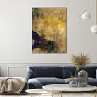 Amber Haze II by Sisa Jasper on GIANT ART - brown abstract