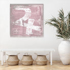"The Deities, Jupiter" by Sia Aryai on GIANT ART - pink abstract