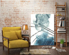 Bella Indigo I by June Erica Vess on GIANT ART - blue abstract