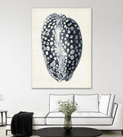 Coastal Collection in Indigo III by Vision Studio on GIANT ART - blue tropical