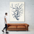 Coastal Collection in Indigo IV by Vision Studio on GIANT ART - blue tropical
