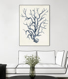 Coastal Collection in Indigo IV by Vision Studio on GIANT ART - blue tropical