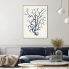 Coastal Collection in Indigo IV by Vision Studio on GIANT ART - blue tropical