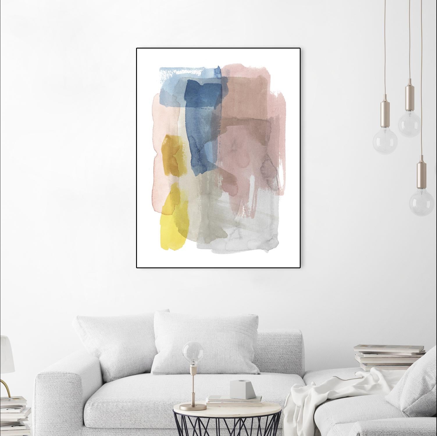 Puddle Pastel I by Grace Popp on GIANT ART - pastels abstract