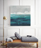 Sea Foam Vista I by June Erica Vess on GIANT ART - green sea scene