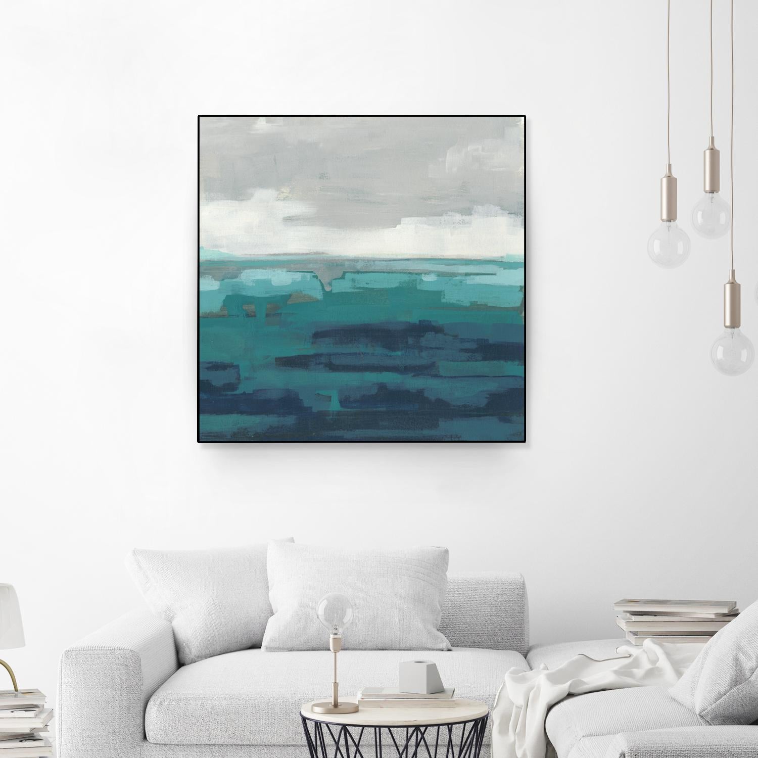 Sea Foam Vista II by June Erica Vess on GIANT ART - green sea scene