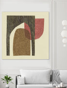 Sketches of Spain I by Renée W. Stramel on GIANT ART - brown abstract