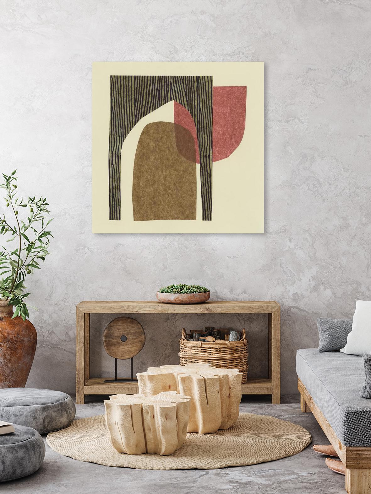 Sketches of Spain I by Renée W. Stramel on GIANT ART - brown abstract