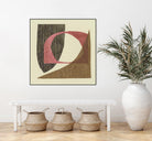 Sketches of Spain II by Renée W. Stramel on GIANT ART - brown abstract