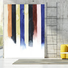 Desert Layers IV by Grace Popp on GIANT ART - blue abstract