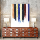 Desert Layers IV by Grace Popp on GIANT ART - blue abstract