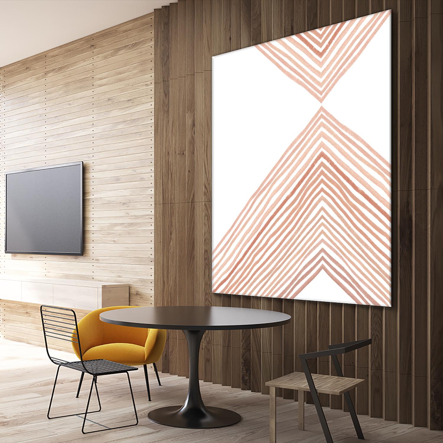 Pink Apogee II by Emma Scarvey on GIANT ART - pink & purple abstract