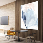 Indigo & Blush II by Ethan Harper on GIANT ART - pastels abstract