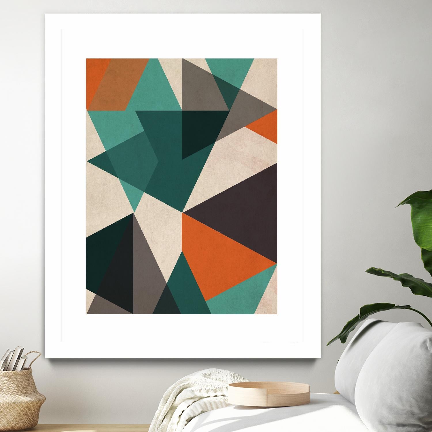 In Between II by June Erica Vess on GIANT ART - brights abstract