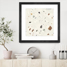 Abstract Terazzo II by Victoria Borges on GIANT ART - neutral abstract
