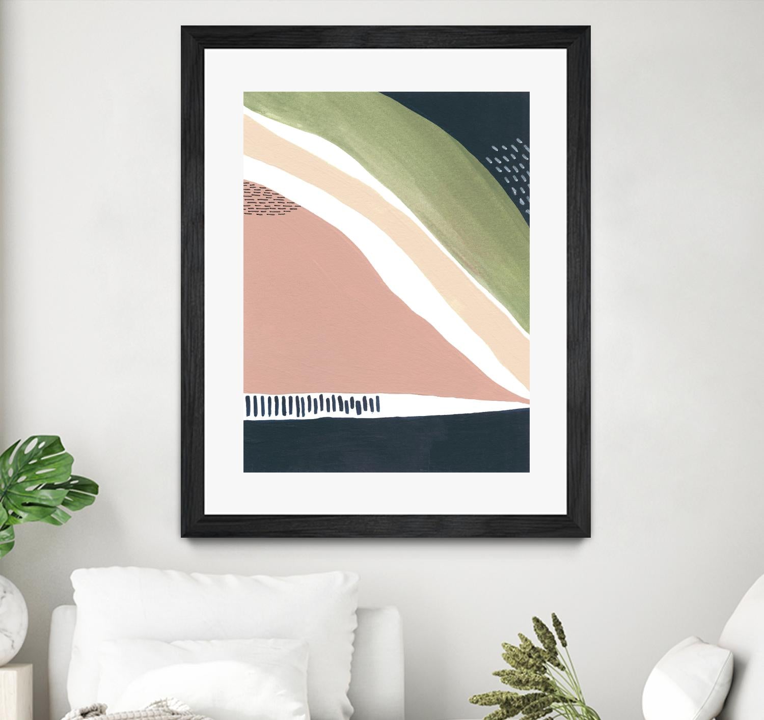 Simple Marks IV by Regina Moore on GIANT ART - pastels abstract