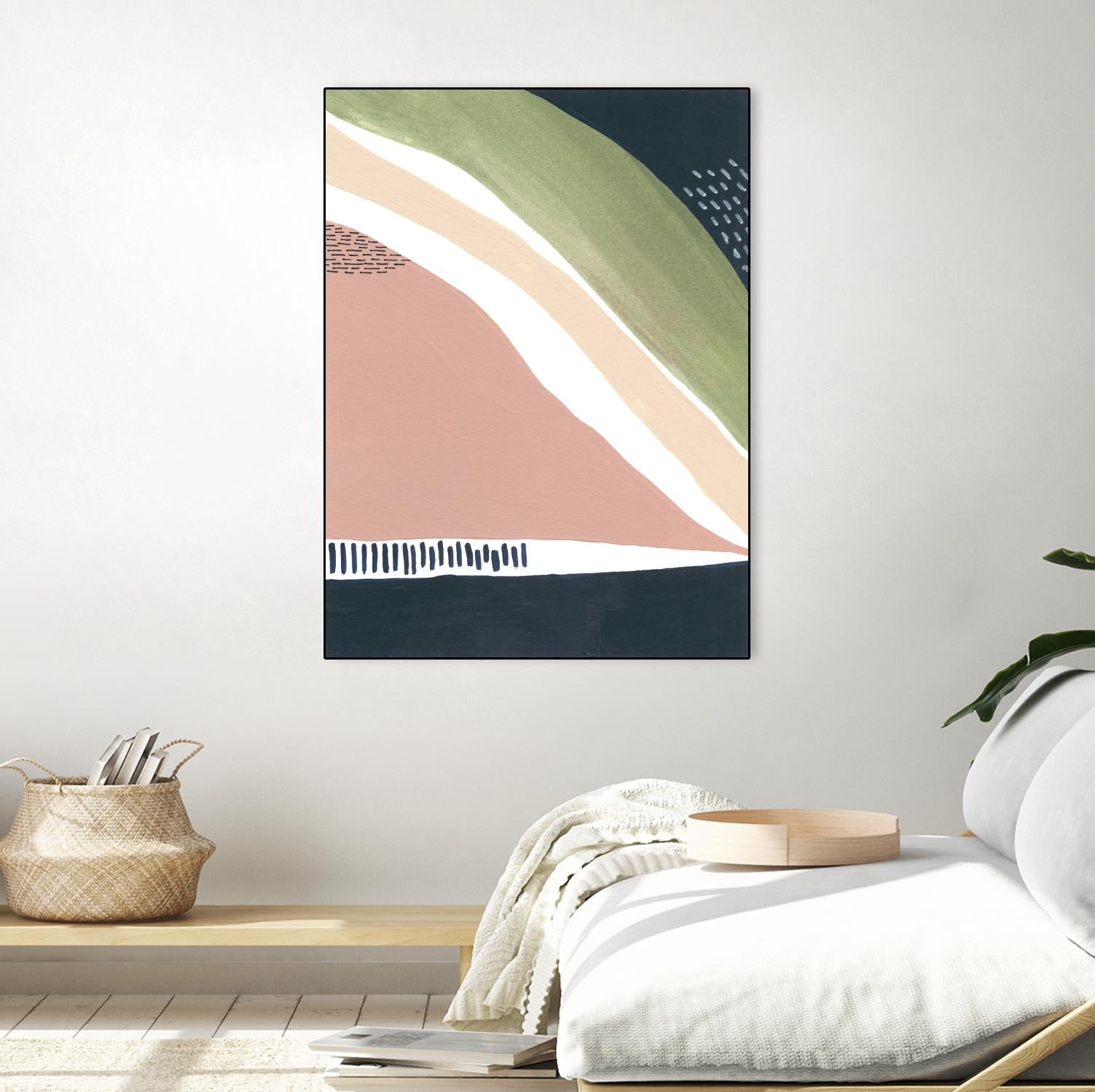 Simple Marks IV by Regina Moore on GIANT ART - pastels abstract