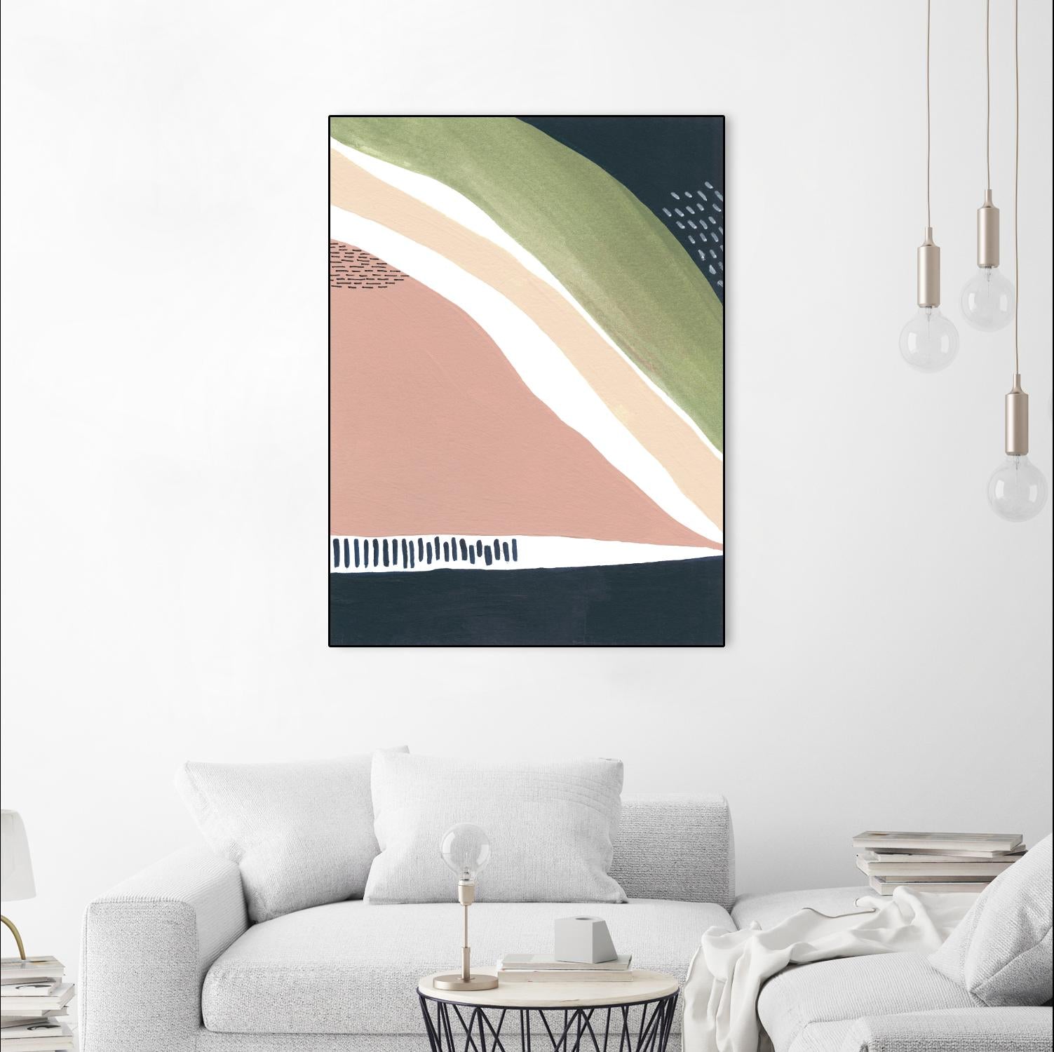 Simple Marks IV by Regina Moore on GIANT ART - pastels abstract