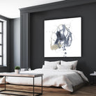 Off Center I by Jennifer Goldberger on GIANT ART - neutral abstract