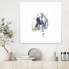 Off Center I by Jennifer Goldberger on GIANT ART - neutral abstract