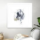 Off Center I by Jennifer Goldberger on GIANT ART - neutral abstract