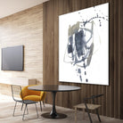 Off Center II by Jennifer Goldberger on GIANT ART - neutral abstract