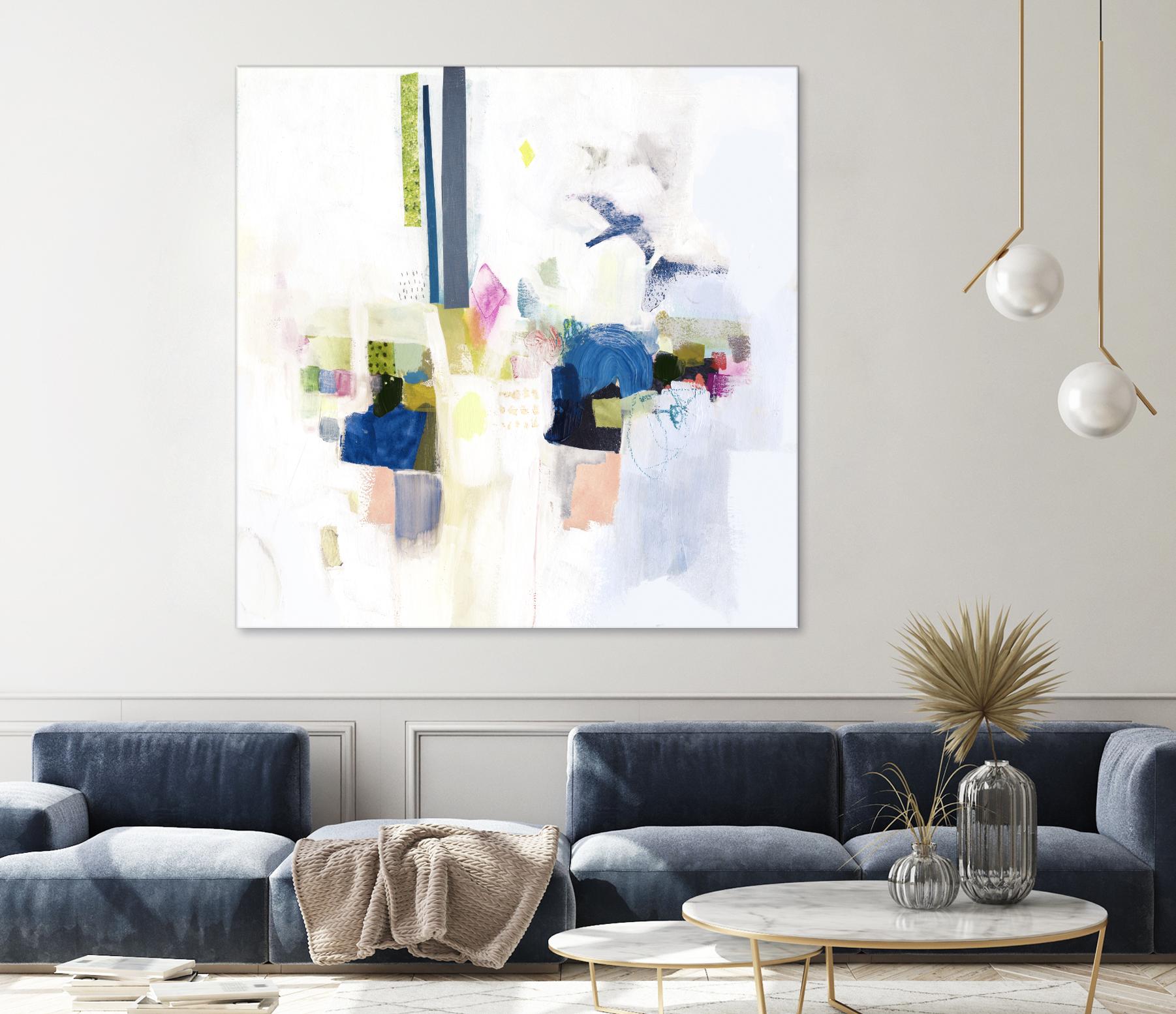 Boardwalk Taffy I by Victoria Borges on GIANT ART - pastels abstract