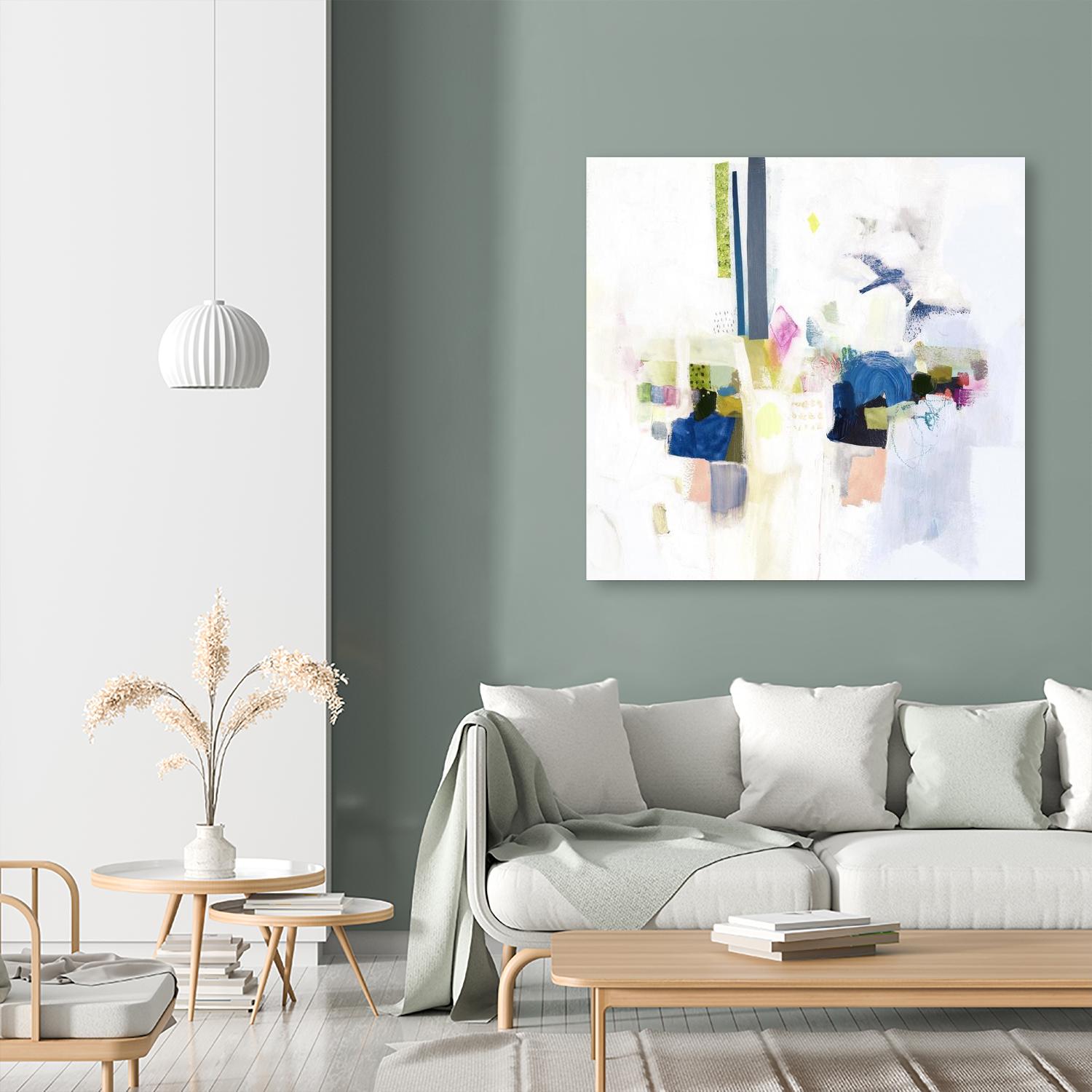 Boardwalk Taffy I by Victoria Borges on GIANT ART - pastels abstract