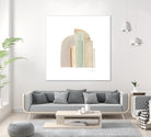 Flourescel I by Emma Scarvey on GIANT ART - pastels abstract