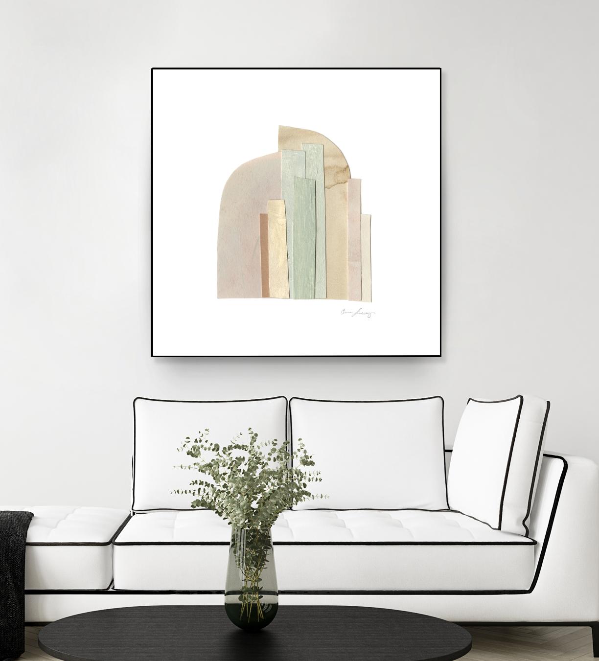 Flourescel I by Emma Scarvey on GIANT ART - pastels abstract
