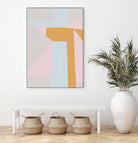 Soft Blocks II by Alicia Ludwig on GIANT ART - neutral abstract