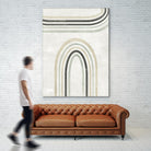 Modern Arc in Color III by June Erica Vess on GIANT ART - neutral abstract
