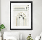 Modern Arc in Color III by June Erica Vess on GIANT ART - neutral abstract