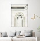 Modern Arc in Color III by June Erica Vess on GIANT ART - neutral abstract