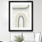 Modern Arc in Color III by June Erica Vess on GIANT ART - neutral abstract