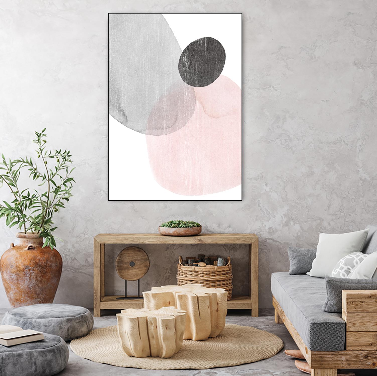 Shifting Spheres III by Grace Popp on GIANT ART - pastels abstract