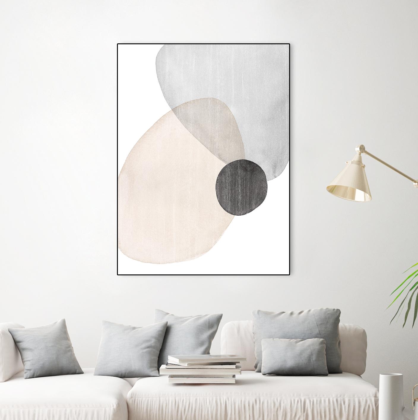 Shifting Spheres IV by Grace Popp on GIANT ART - pastels abstract