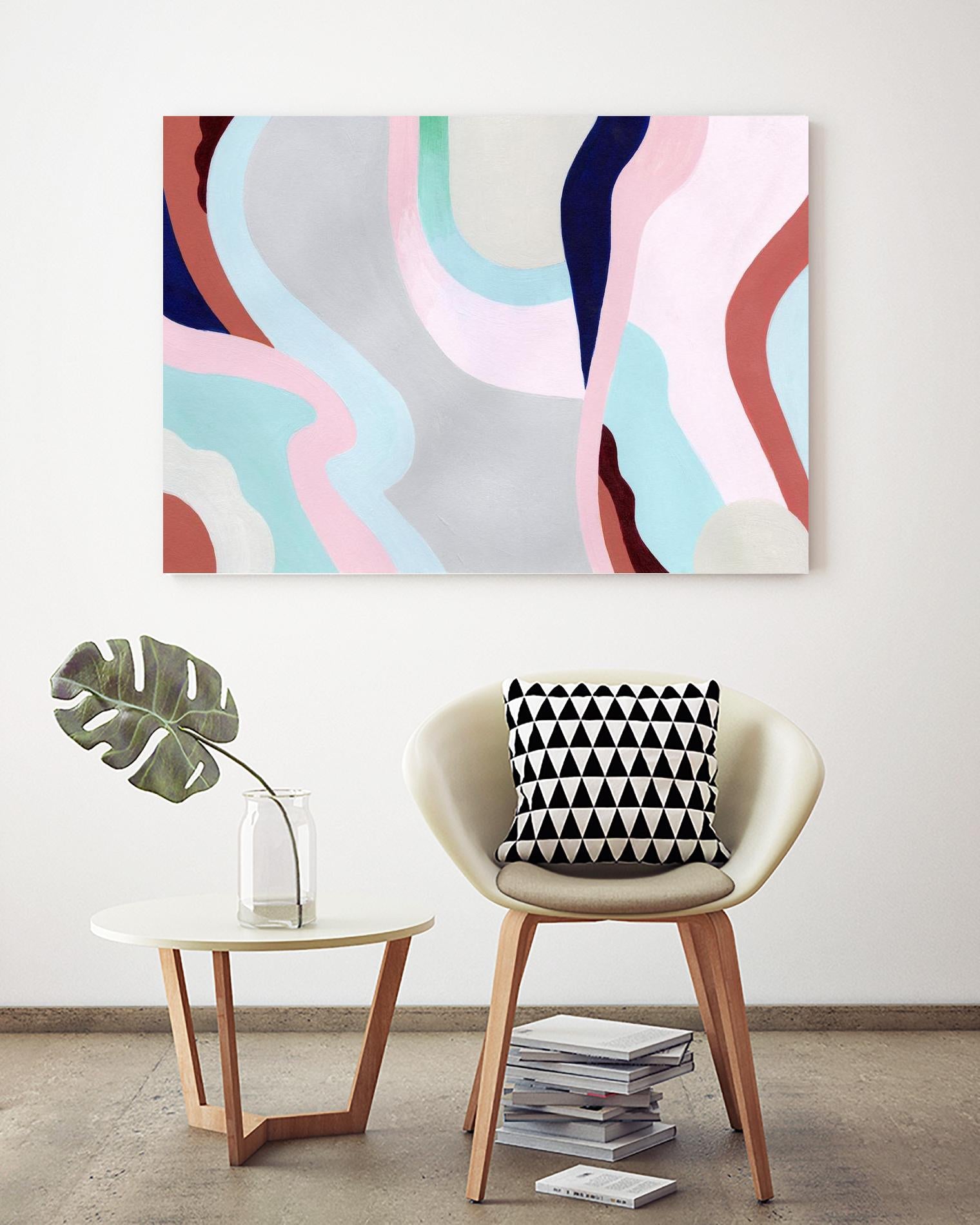 Pastel Highlands VI by Grace Popp on GIANT ART - pastels abstract