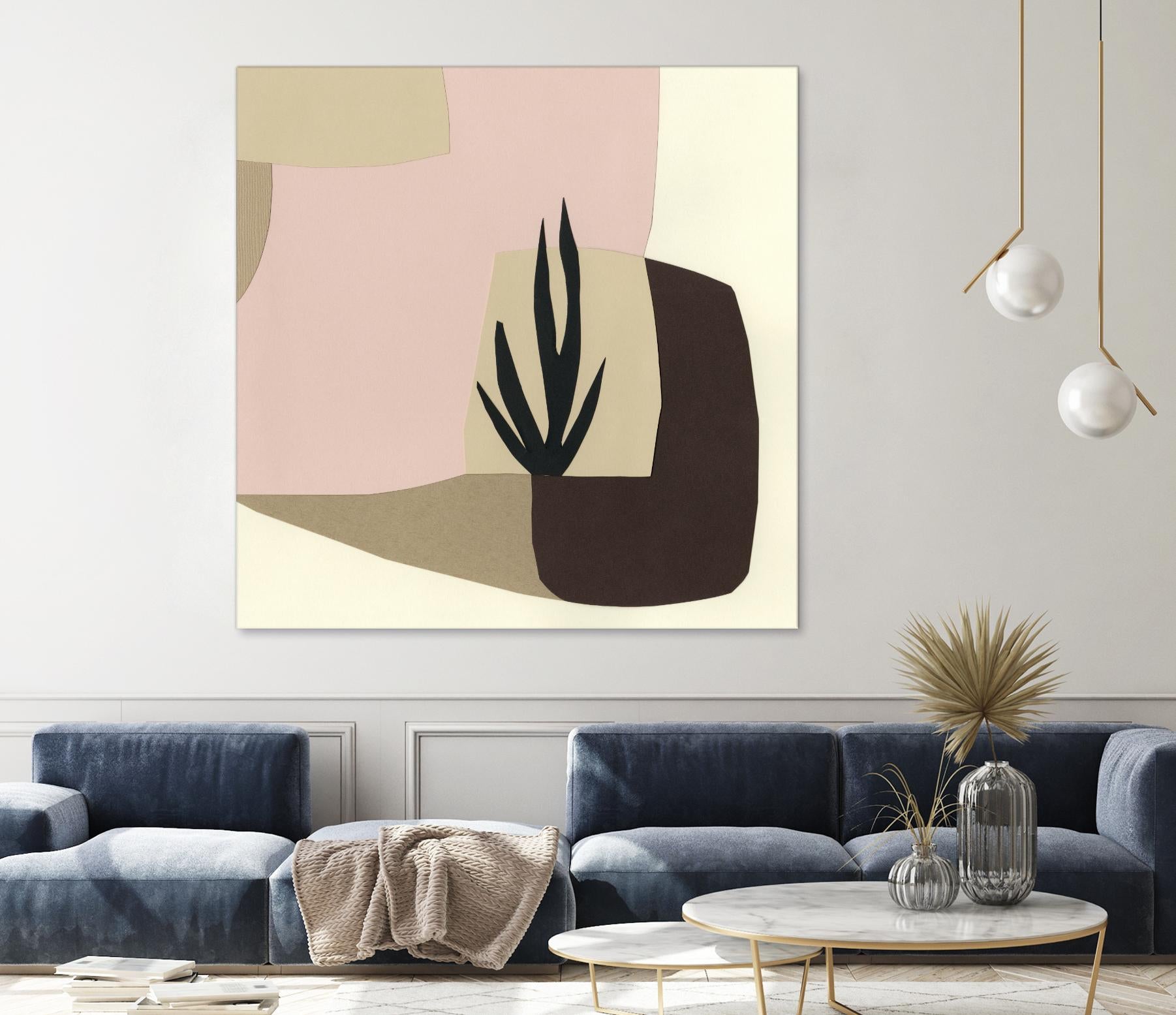 Tinted Dimensions I by Renée W. Stramel on GIANT ART - pastels abstract