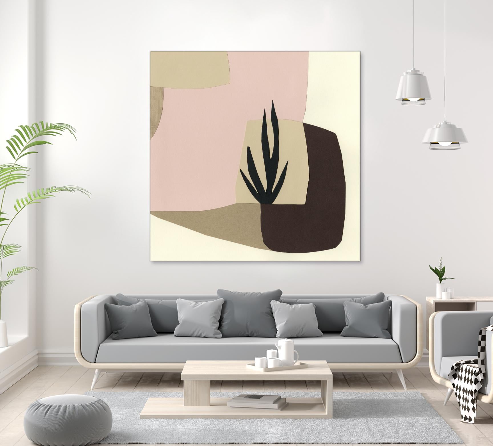 Tinted Dimensions I by Renée W. Stramel on GIANT ART - pastels abstract