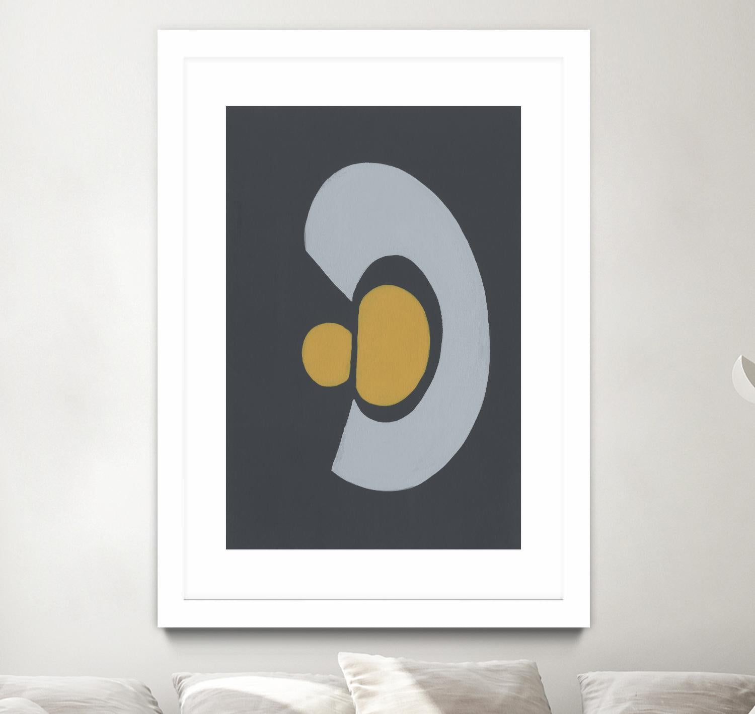 Quaternary Trilogy IV by Regina Moore on GIANT ART - neutral abstract