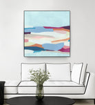 UA Stratascape I by June Erica Vess on GIANT ART - blue abstract