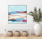 UA Stratascape I by June Erica Vess on GIANT ART - blue abstract