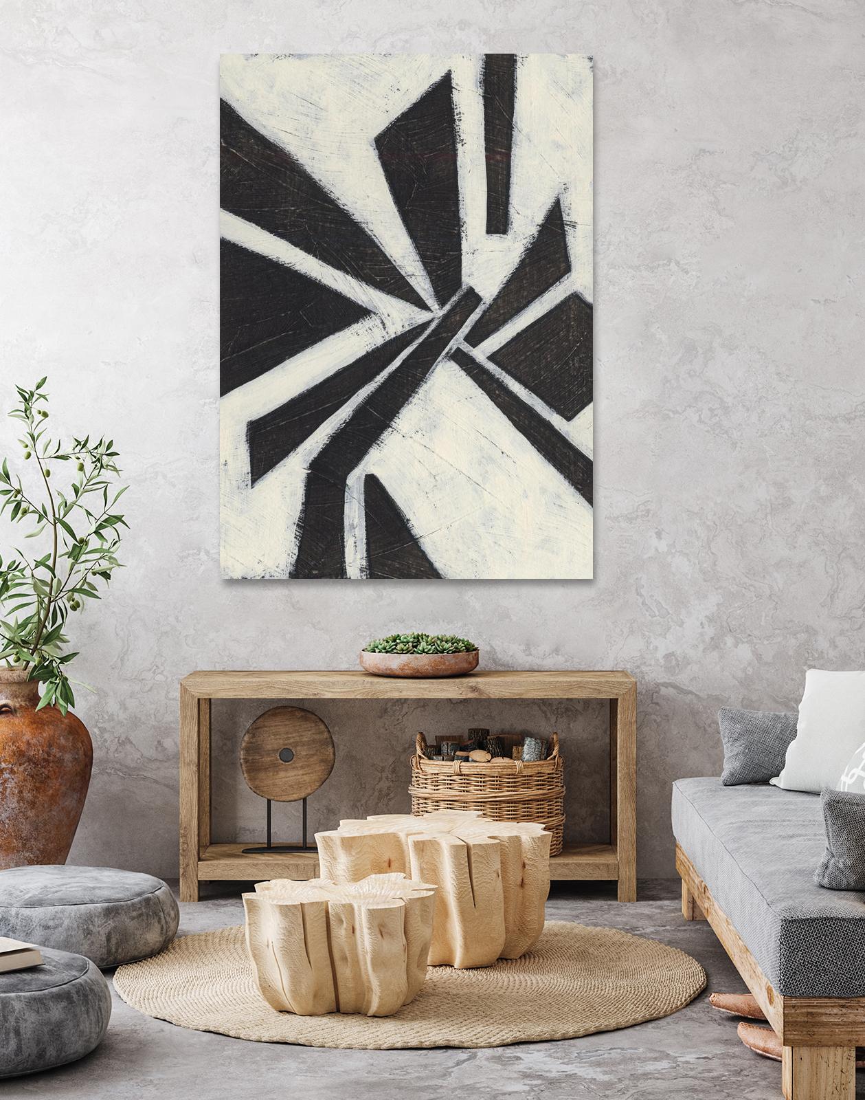 Symbiotic VI by June Erica Vess on GIANT ART - black abstract