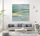 Cool Horizon II by Jennifer Goldberger on GIANT ART - green sea scene