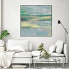 Cool Horizon II by Jennifer Goldberger on GIANT ART - green sea scene
